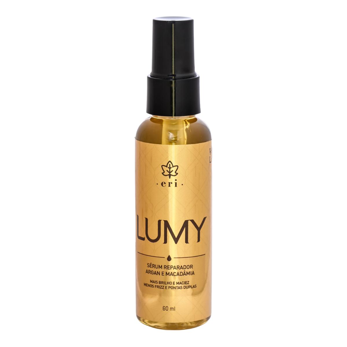 Óleo Reparador de Pontas Serum Finalizador com Óleo de Argan e Macadâmia Lumy - Eri Haircare